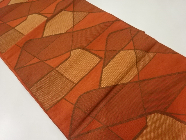 JAPANESE NAGOYA OBI / WOVEN ABSTRACT